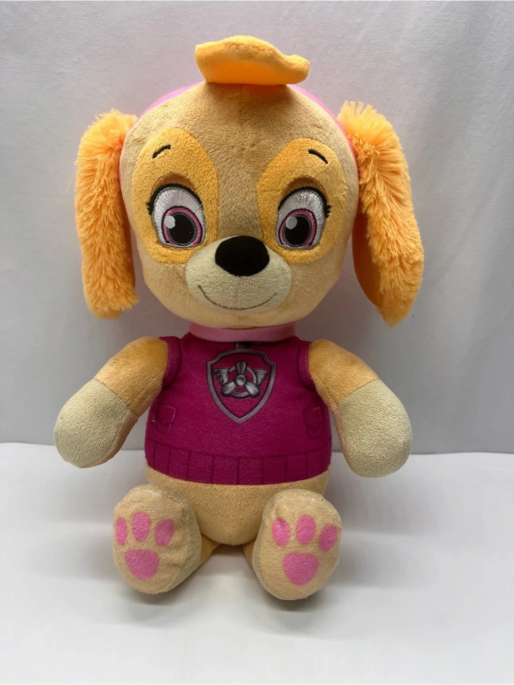 Paw Patrol Skye Plush Toy in Pink and Tan